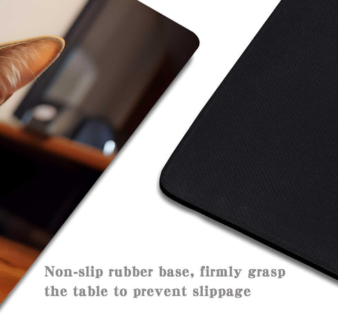 Cute Cat Square Mouse Pads, Non-Slip Rubber Base, Small Office Computer Mousepad for Desk Laptop