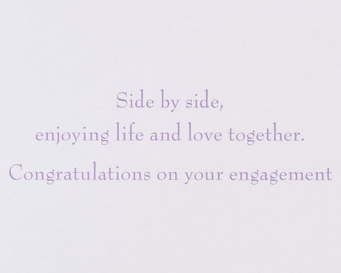 Papyrus Engagement Card (Side by Side)