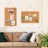 Lyellfe 3 Pack Large Cork Boards for Walls, 24''L x 16''W Thick Notice Board with Push Pins for Office Home Decor