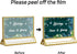 8 Pack 7x5 Acrylic Sign Holders Golden Border Wedding Table Number Frames Double Sided Table Menu Stands