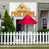 Fastasticdeals 4 Grommets 24x48Inches Vinyl Banner Multiple Sizes Pork Rinds A Outdoor Advertising Printing Restaurant