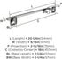 Amerock BH3609326 Chrome Towel Bar, 18 in (457 mm) Towel Rack, Stature Bathroom Towel Holder, Bath Accessories