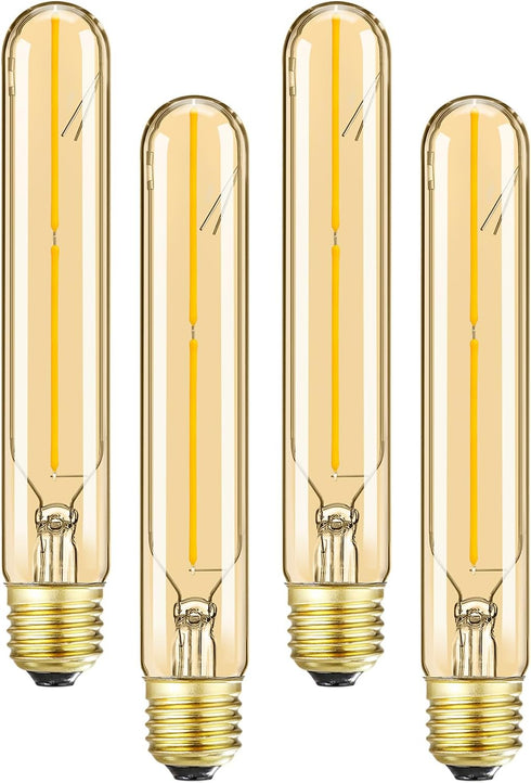 7.3inch E26 Tubular Led Bulb 4W Dimmable E26 Led Bulbs Warm White