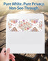 Instakingdom 5" 7" 200 Pack 110lb A7 Instakindom x Blank Cards and Envelopes - Heavyweight White Folded Cardstock