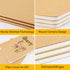 EUSOAR College Ruled Notebooks, 3 Pack A4 11" x 8-1/2", 40 Sheets/80 Pages, 100gsm Thick Paper, Bulk Journal for School