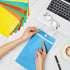 Geyee 300 Pcs 6 x 9 Inch Clasp Envelopes Manilla Gummed Mailing Envelopes 28lb Kraft Clasp Closure for Storing or
