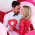 Outus 500 Pcs Valentine Stickers - Valentine's Day Decoration Rolls for Party Gift Exchange Sealing