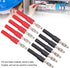 5Set J.20012 Banana Plug Connector, 4mm Male to 2mm Female Adapter for Multimeter