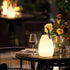 IP44 uuffoo Rechargeable Portable Table Lamp, Cordless RGB Lantern with Remote, Decorative LED Night Light, Waterproof