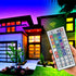 44 24V FONEWE Key RGB LED Strip Lights IR Remote Control, Remote Receiver RGB LED Light Strip, Power Adapter for LED