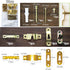 Picture Hanging Kit - Picture Keyhole Fastener Tool & Hardware Screws, 138 Pack for Wall Mounting and Mirror Hanging