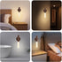 Set 2 360 2PCS) LANDGOO LED Motion Sensor Lights, of Battery Operated Stick on Wall Sconces, Rechargeable Lighting