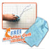 Geyer 23" x 24" Dry Erase Multiplication Chart, Magnet Whiteboard for Student Practice Times Table