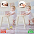 BAIPOK 36Pcs Round Chair Leg Floor Protectors, Silicone Caps with Felt Bottom for Hardwood Floors, Clear