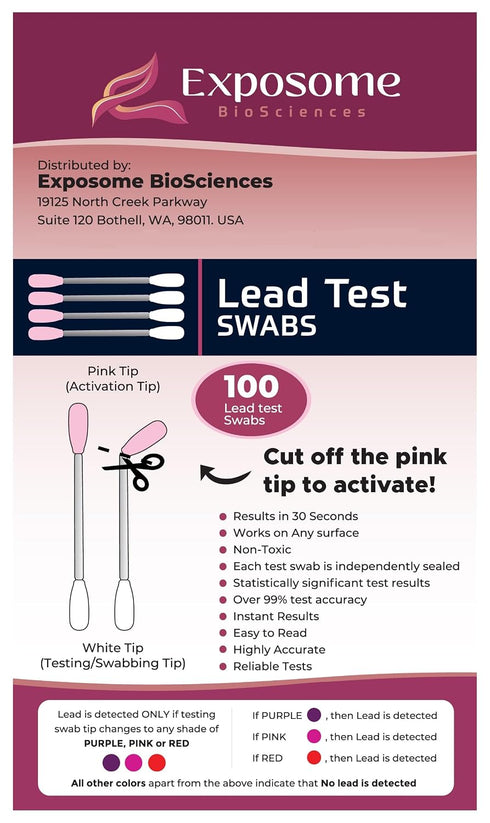 Lead Test Kit for Home Use - New and Improved Lab Grade