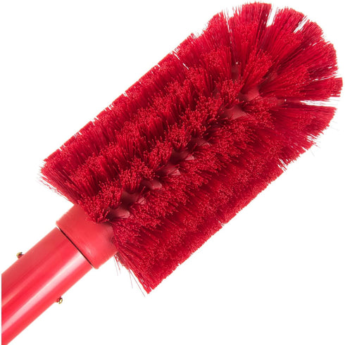 SPARTA Red Polyester Multi-Purpose Valve Brush, 30 Inches, Round with Rounded Heads