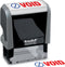 Trodat Stamp 4912 Office Printy - Self Inking with English Text Void, Red and Blue Ink