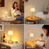 5000mAh 3 Dimmable Shenmoyl Tulip Table Lamp with Battery & Touch Control, Cordless Table Lamp with Colors