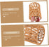 NUOBESTY Vintage Style Cylinder Lamp Shade Durable Paper Rope Pendant Light Cover for Restaurant Ceiling Light and Wall