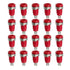 Qingdinu 40 32A 4mm PCS Insulated Safety Banana Socket Terminal Female Jack Panel Mount Binding Post Wire