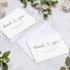 LUXAVELLA 12 PACK Thank You Cards Wedding with Envelopes& Stickers, Wedding Vendor Thank You Card.
