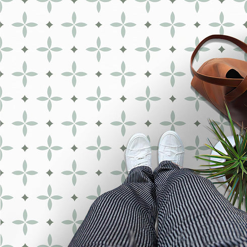 MORCART Peel and Stick Floor Tile Star Waterproof Vinyl Flooring DIY for