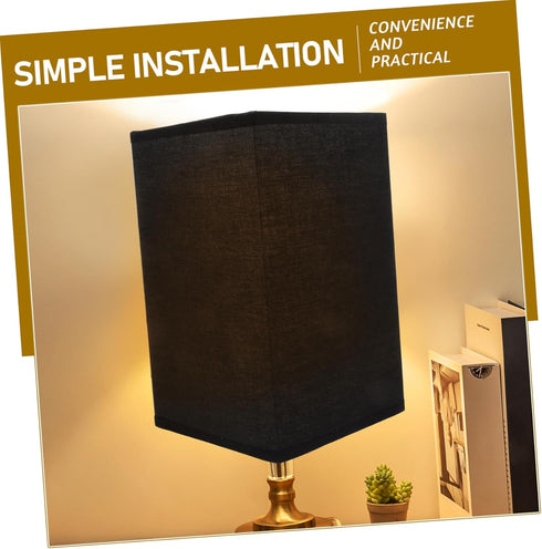 Bulb Fabric Lampshade Replacement for Table and Floor Lamps Simple Cover for Versatile Lamp Shade Replacement for Home