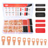 Nilight 150PCS Copper Wire Lugs and Heat Shrink Tubing - 2 4 6 8 10 AWG Heavy Duty Battery Terminal Crimp Connectors