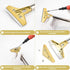 EHDIS 1.5'' and 4'' Glass Scraper Tool, Razor Blade Scraper for Cleaning Windows, Glass, Tiles, Wall, Labels, Floor