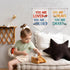 ArtisaEura Set 2 Inspirational Kids Wall Canvas Banners, Construction Inspirational Hanging Display Pennant Banner