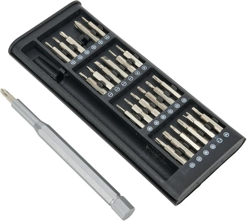 Precision Screwdriver Set 24 in 1 Magnetic Phillips Torx Screw Driver Bits Hand Repair Tools for iPhone PC Game Console DIY by Generic
