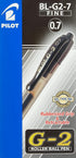 Pilot G207 Retractable Gel Rollerball, Box of 12 with 0.7 mm Tip