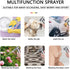 BlitzBite 304 Handheld Bidet Sprayer,Toilet or Wall Mounted leaking Hose, Multi-function Shower Stainless Steel