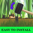 Garden Landscape Stakes 25 Pcs 10 Inch Lawn Edging Plastic Stakes for Outdoor Decorations and Terrace Board