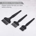3pcs Anti-Static Cleaning Brush 25x33mm PV Plastic Conductive Bristles for PCB, Laptop, and Electronic Devices