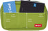 LIHIT LAB Large Capacity Triple Zipper Pencil Case for School, Office, Big Capacity, Blue