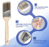 Rhibak 27 Set, 2 4 4"9" Set Paint Roller Kit with Extension Pole, Piece to Ft Pole, Paint Rollers, Paint Brushes
