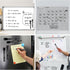 6 Count maxtek Magnetic Black Dry Erase Markers, Fine Tip Whiteboard Markers with Eraser, Thin Markers Low Odor