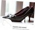 2pcs PRETYZOOM High Heel Shoe Display Rack Shoe Holder for Retail Stores and Home Use for Organizing High Heels