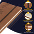 The Dragonfly Heart Real Leather Journal, 6 x 8.5 Inches, 200 Lined Pages, Elastic Strap, Leather Notebook for Writing