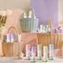 Weekgrat 10 Sets 4.7" Easter Basket Stuffers, Macaron Pastel Mini Colored Pencils, Soften Wood, Mini Portable