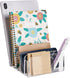 NiHome Spacious Clear Acrylic Desk Mail Sorter Multipurpose Organizer for Office Supply & Pen Storage, Durable Anti-Slip Design for Efficient Space Utilization in Home, Office and Classroom Settings by NiHome