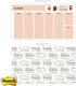 Coffee Lover Themed Sticky Note Ensemble Set, 5 Snarky Caffeine Designs in Various Sizes
