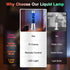 17 Remote,15.6" Colors Changing Liquid Motion Lamp with LED Night Light Relaxing Table Lamp for Kids & Adults, Liquid