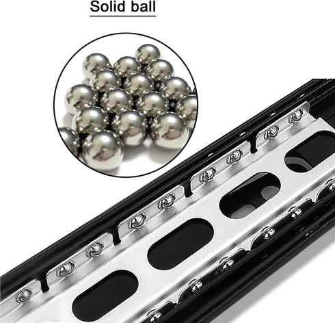 V3VOGUE Ball Bearing Slides Heavy Duty - Linear Slide Bearing,Balanced Stability,Multi Point Fixing Hole,Heavy Duty