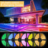 5050 IP67 Solar LED Strip Lights Outdoor, SMD LED Lights Solar Powered RGB LED Strip, Waterproof Rope Lights