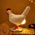 Oriamde Chicken Egg Lamp Funny Lifelike Resin Night Light - The Chicken Lays A Glowing Egg Gift Home Decoration