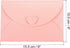 PATIKIL 24 Pack Gift Card Envelopes, Heart Shaped Clasp Photo Gift Card Holders Mini Envelope for Birthdays Weddings,