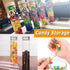 18 PCS 115ml Clear Plastic Test Tubes, 150 x 33mm with Screw Caps and 1 Cleaning Brush for Candy Storage