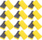 Mini Dry Erase Erasers 24Pcs for Classroom, Office, and Home; Small Whiteboard Cleansers, Chalkboard Wiper